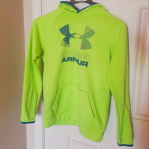 Under Armour Other - Lime and Blue Under Armour Hoodie